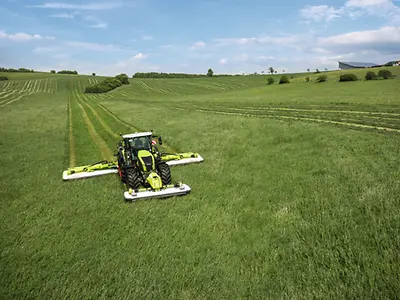 prednja i zadnja kosa claas
