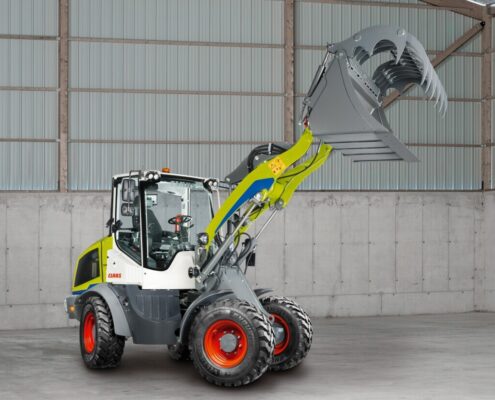 Riječ je o teleskopskom utovarivaču klase šest tona koji kombinira dugogodišnje iskustvo tvrtke u razvoju radnih strojeva s modernom tehnologijom električnog pogona